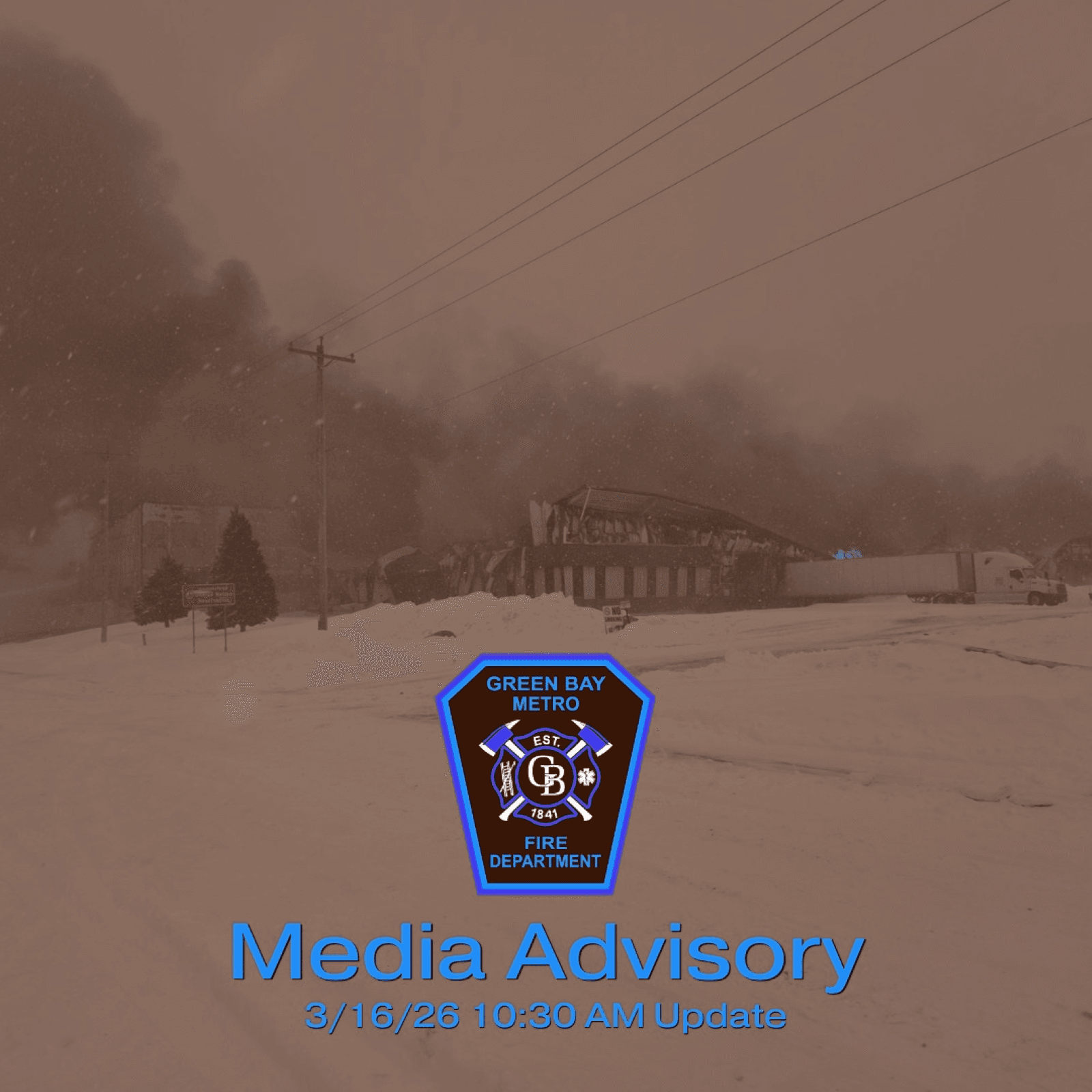 Firefighters will battle Green Bay blaze for another two days, at least